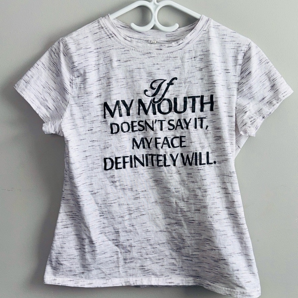 💥2/$33💥 Graphic White T-Shirt